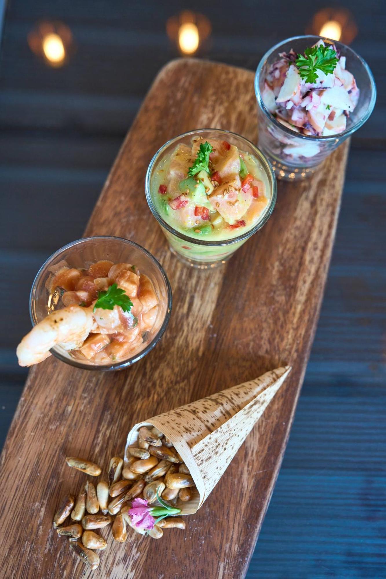 Pullman Santiago Vitacura 외부 사진 Shrimp cocktail